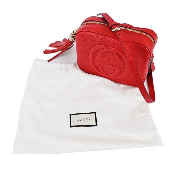 Gucci Soho Leather Small Disco Bag Shoulder Bag - Picture 7 of 7